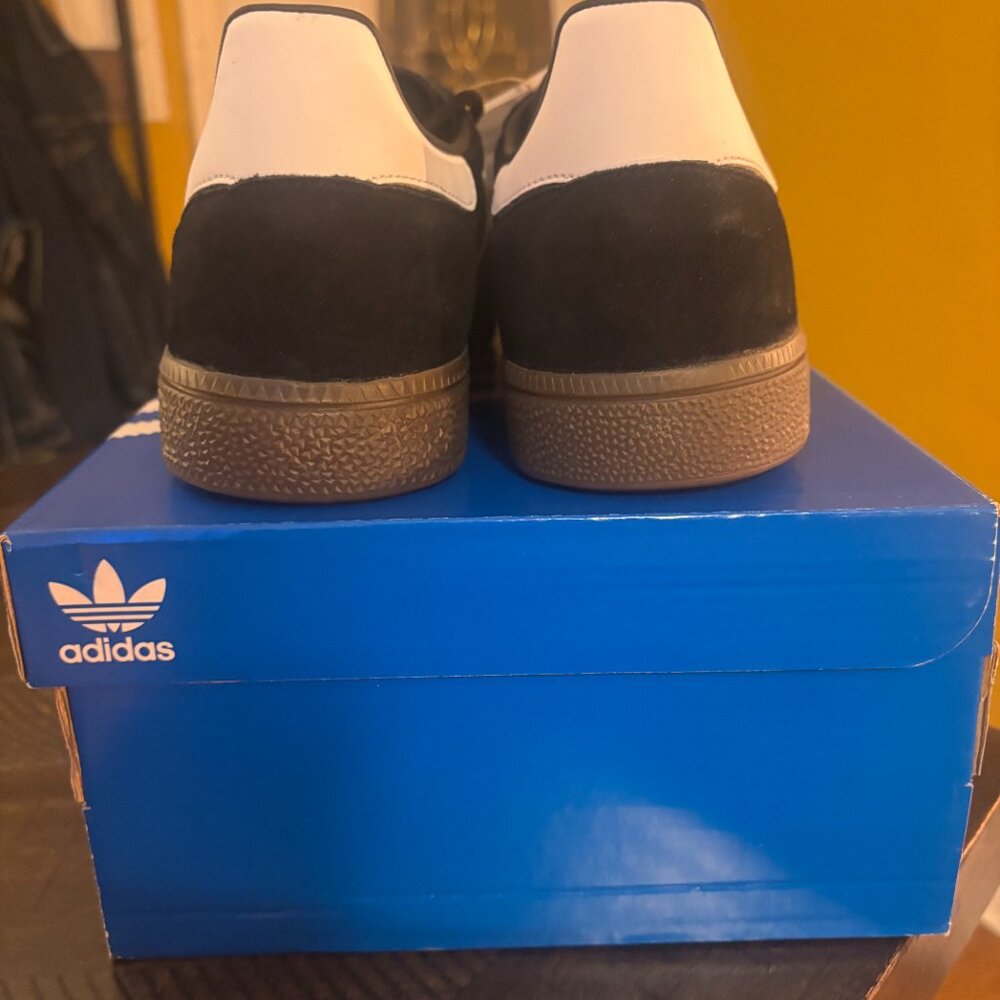 Adidas Handball Spezial DB3021 Black White Gum – Men’s 10.5 – NWT - Picture 4 of 9